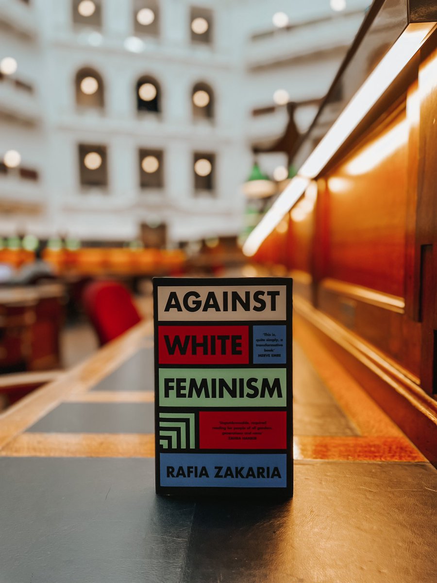 ShanWValentine's tweet photo. Last read; Against White Feminism @rafiazakaria
Current read; Can We All Be Feminists; edited by @juneericudorie
Next read; White Tears Brown Scars #rubyhamad https://t.co/ujf3Tom3kL