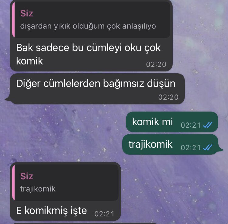 hayata bir şekilde tutunmaya çalışıyoruz