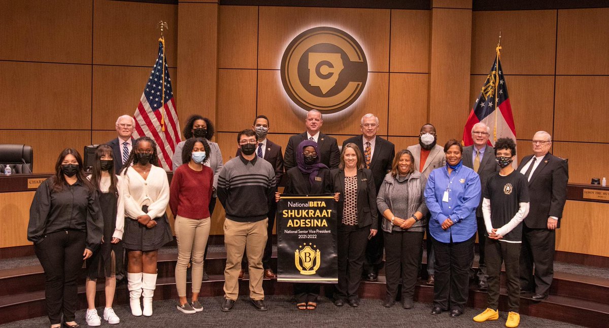 McEachern HS Beta (@mhsbeta) on Twitter photo Honored to be recognized by the <a href="/CobbSchools/">Cobb County Schools</a> Board for our success at both the state and national level last school year. Honored to be recognized by the <a href="/CobbSchools/">Cobb County Schools</a> Board for our success at both the state and national level last school year.
