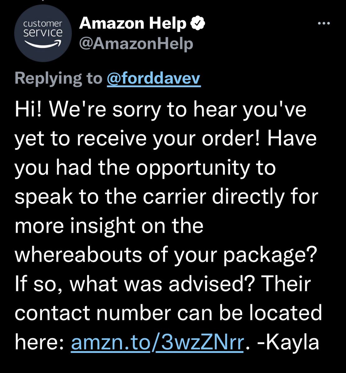 Buyer beware! <a href="/amazonca/">Amazon Canada</a> and <a href="/canadapostcorp/">Canada Post</a> do any substantive to assist customers with missing/stolen parcels. All talk, no action. Pick another shipping carrier for delivery that’s not going to rip you off! <a href="/Lbabinz/">Lbabinz 🇨🇦</a> <a href="/Microsoft/">Microsoft</a> <a href="/Xbox/">Xbox</a> #xboxxseries #badservice #ScamAlert