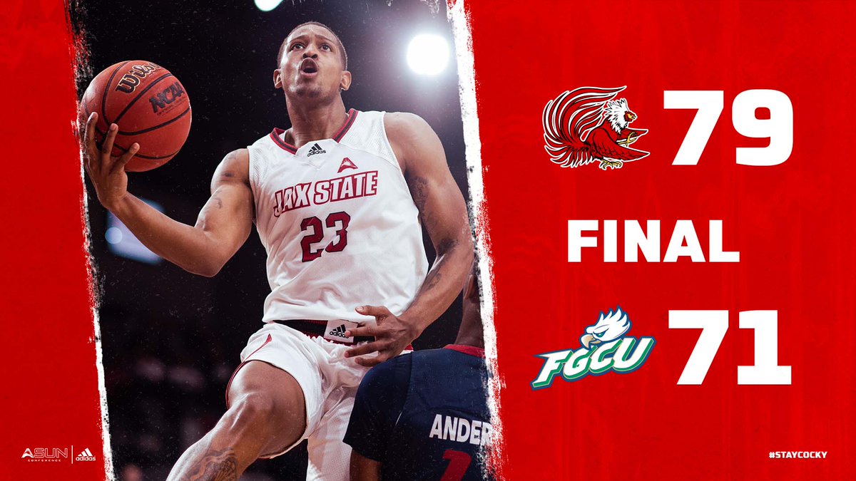 GAMECOCKS WIN! 

Make it seven in a row for Jax State and the Gamecocks are just a win away from matching the best Division I conference start in program history!