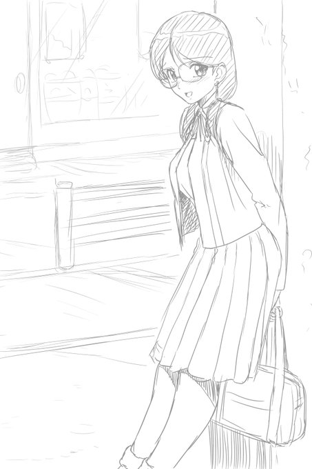 幼なじみのムッチリ系メガネ女子と初体験。 