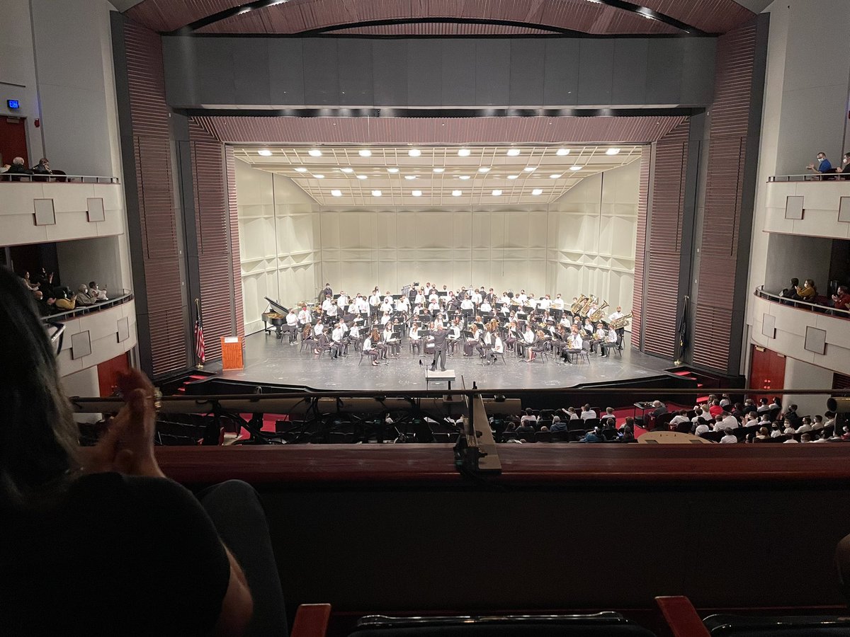 CindyBlagg's tweet photo. These Derby students worked hard over the past couple of months to prepare, audition, and be accepted into this select group. They had an outstanding performance today with the Kansas All State John Philip Sousa honor band at KU! @DerbySchoolsKS @dhsbandkids https://t.co/OmWDkhOLEu