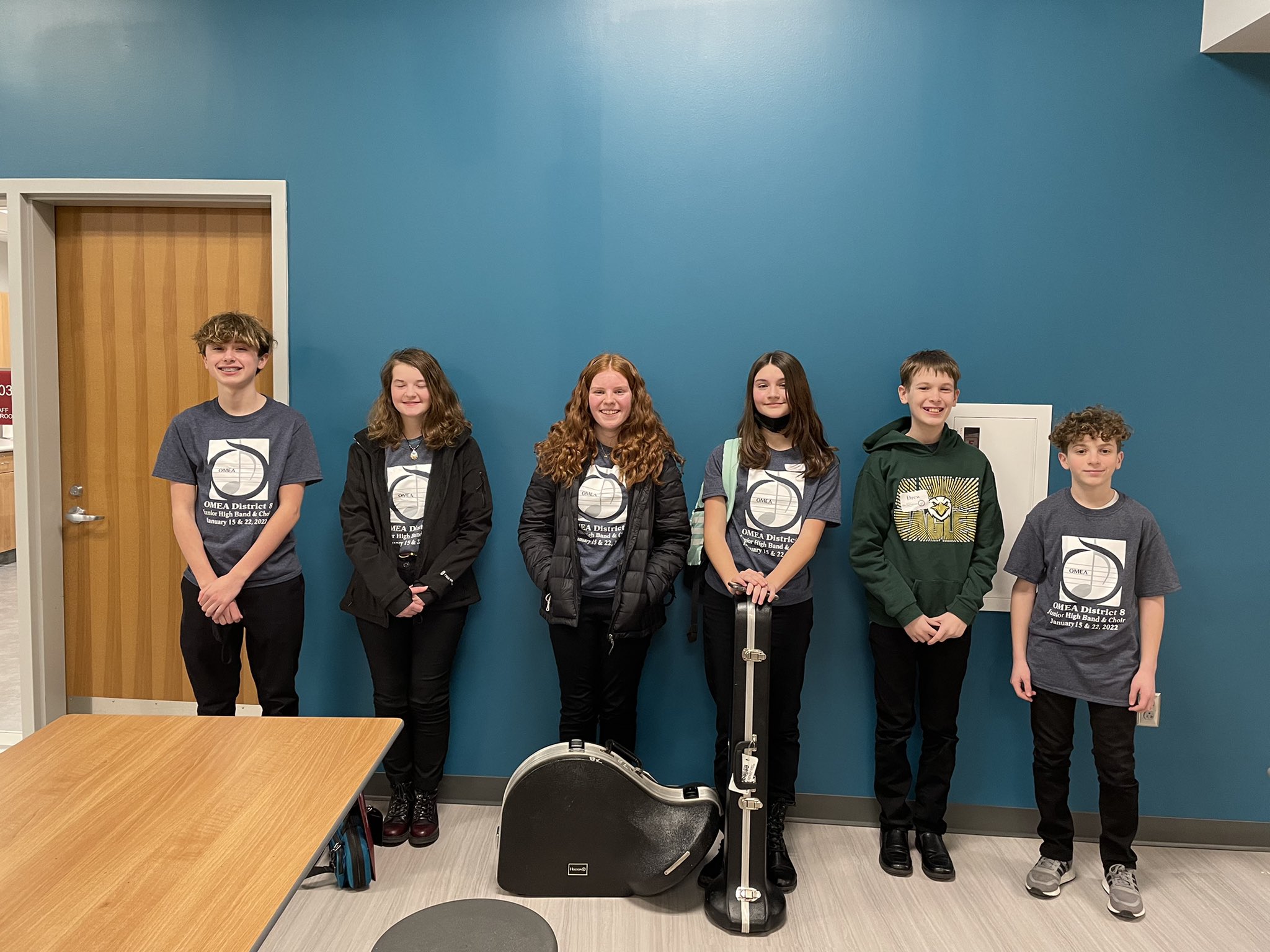 GlenOak Band on Twitter: "Today, six Oakwood Middle School Band students  participated in the finale concert for the OMEA D8 Honor Band. @PlainLocal  @GlenwoodBands Drew Nieporte, Alto Sax Leah Odegard, French Horn