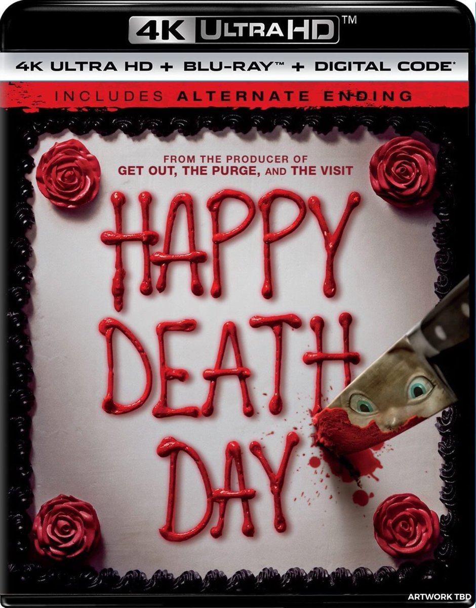 VHSDVDBLURAY4K's tweet photo. ***NEW TITLE ANNOUNCEMENT***

#HappyDeathDay and #HappyDeathDay2U coming to #4KUltraHD April 26, 2022 
 
#4K #4KUltraHDBluray #UltraHDBluray #Bluray #4KBluray #4KUHD #UltraHD #DVD #UHD #PhysicalMedia  #FilmTwitter #horror #HorrorArt #horrormovie #HorrorCommunity https://t.co/OkLwzUbvVo