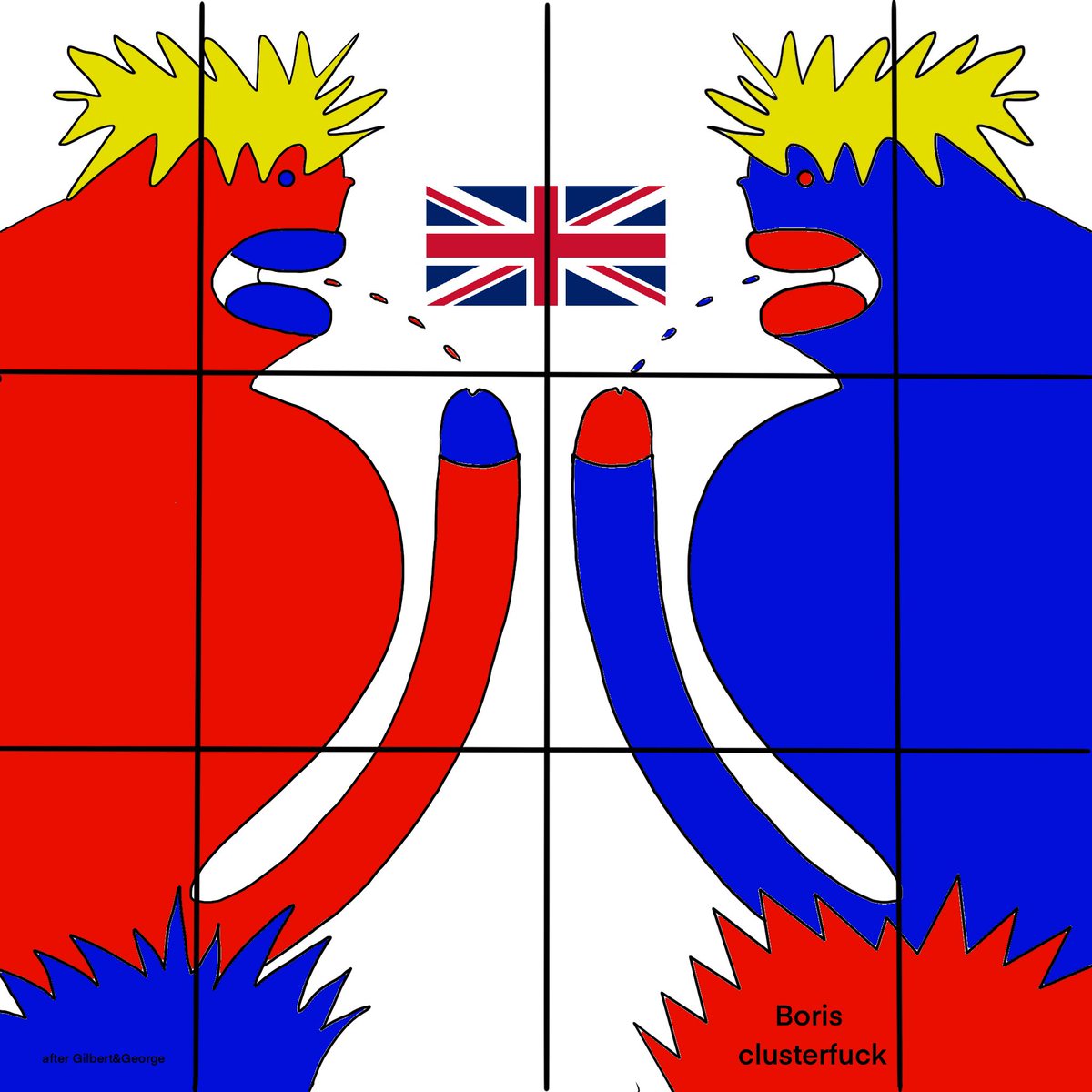 AllmanPeter's tweet photo. #DrawBorisJohnsonsClusterfuck @MartinRowson https://t.co/5YmjgcaJfp