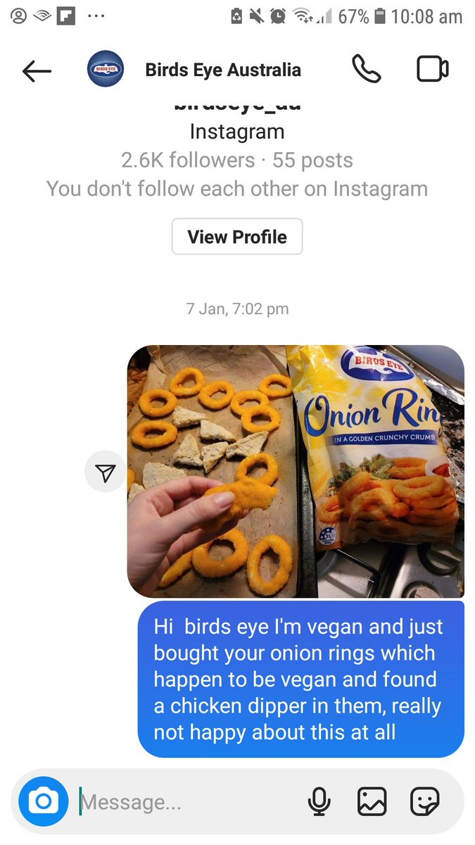 Anna95773100's tweet photo. @BirdsEye when you going to respond to this? https://t.co/EewHe1vz6r