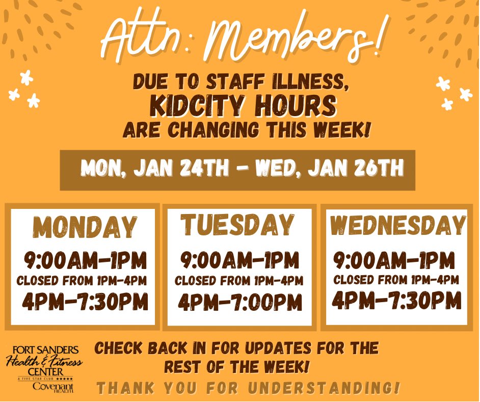 fshfc's tweet photo. KidCity’s hours are changing this week, so make sure to check out the hours listed! Open 9am-1pm (closed from 1pm-4pm) and back open from 4pm-7/7:30pm. We appreciate your understanding! https://t.co/oxthpETjNm