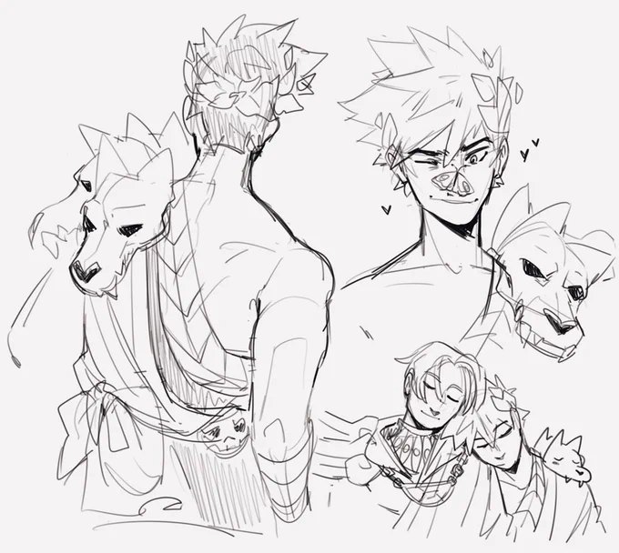 little hades doodles 