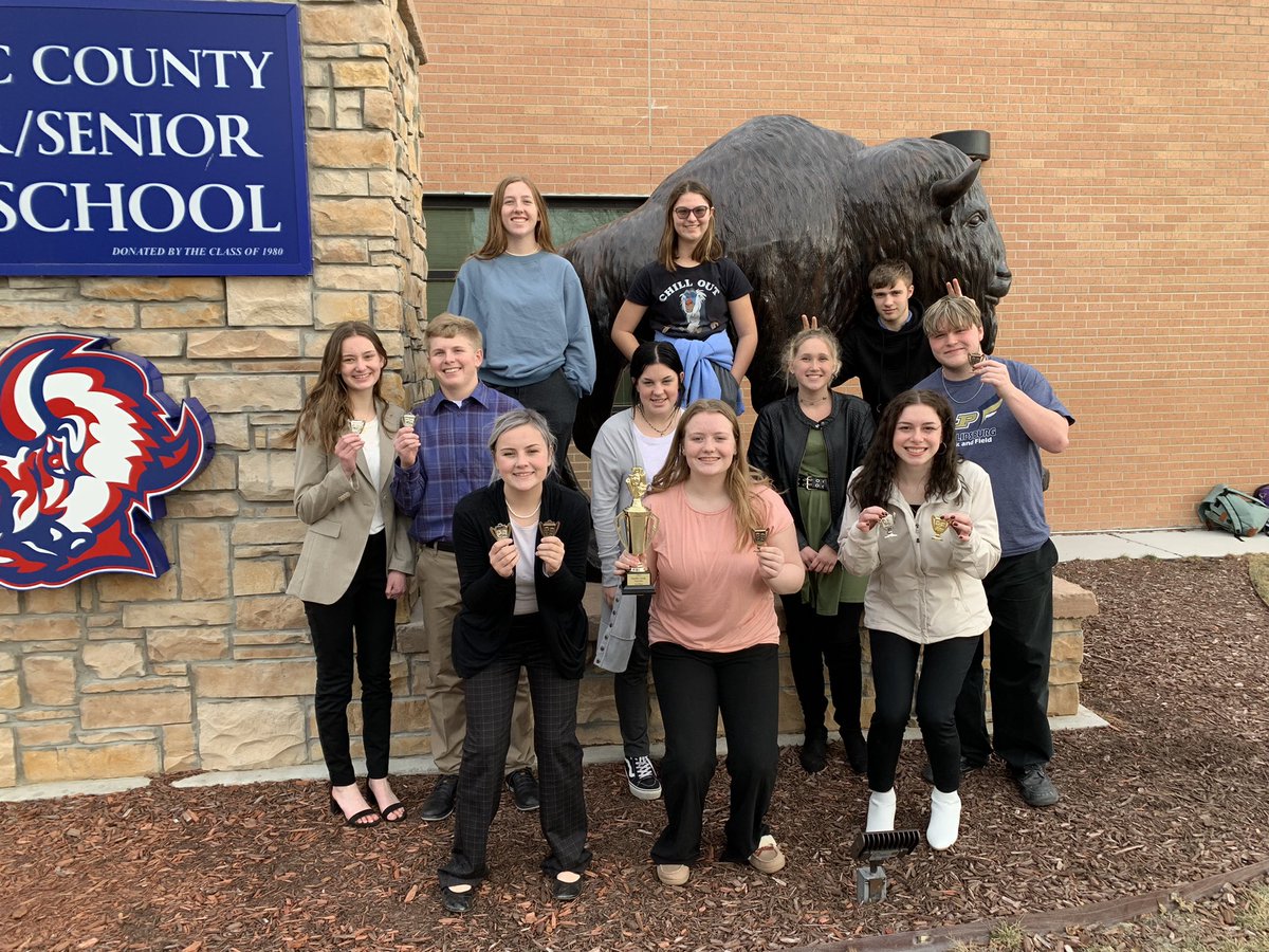 The PHS forensics team starts this season well with a 3rd place team finish at Republic County.