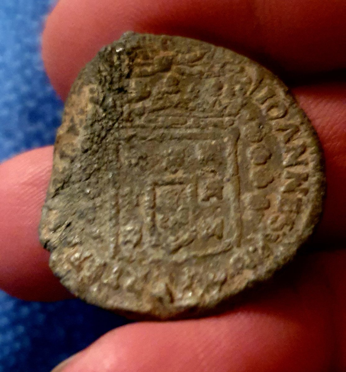 JohnyCowboy's tweet photo. @BankfieldMuseum I found this counterfeit coin while metal detecting in the Calder Valley 2 weeks ago: https://t.co/2GGNHlCcf7
