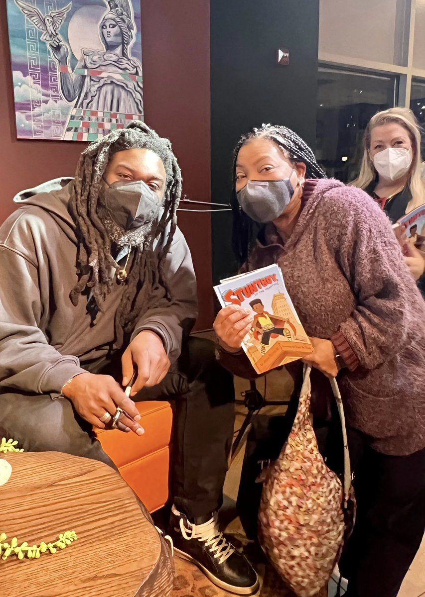 It’s always an honor hear <a href="/JasonReynolds83/">Jason Reynolds News</a> drop nuggets of wisdom about his books and his love for the kids.