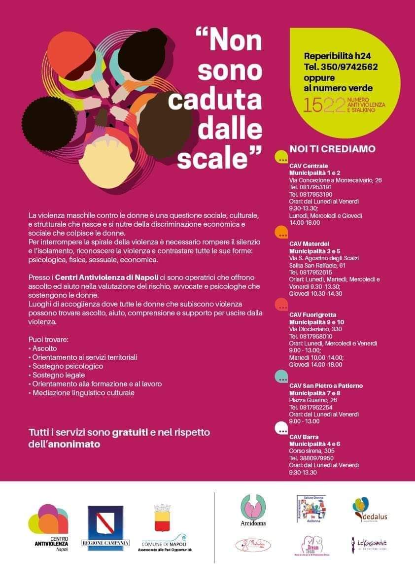 Napoli, da lunedì attivi tutti i centri antiviolenza sul territorio ilmattino.it/napoli/cronaca… <a href="/mattinodinapoli/">Il Mattino</a>