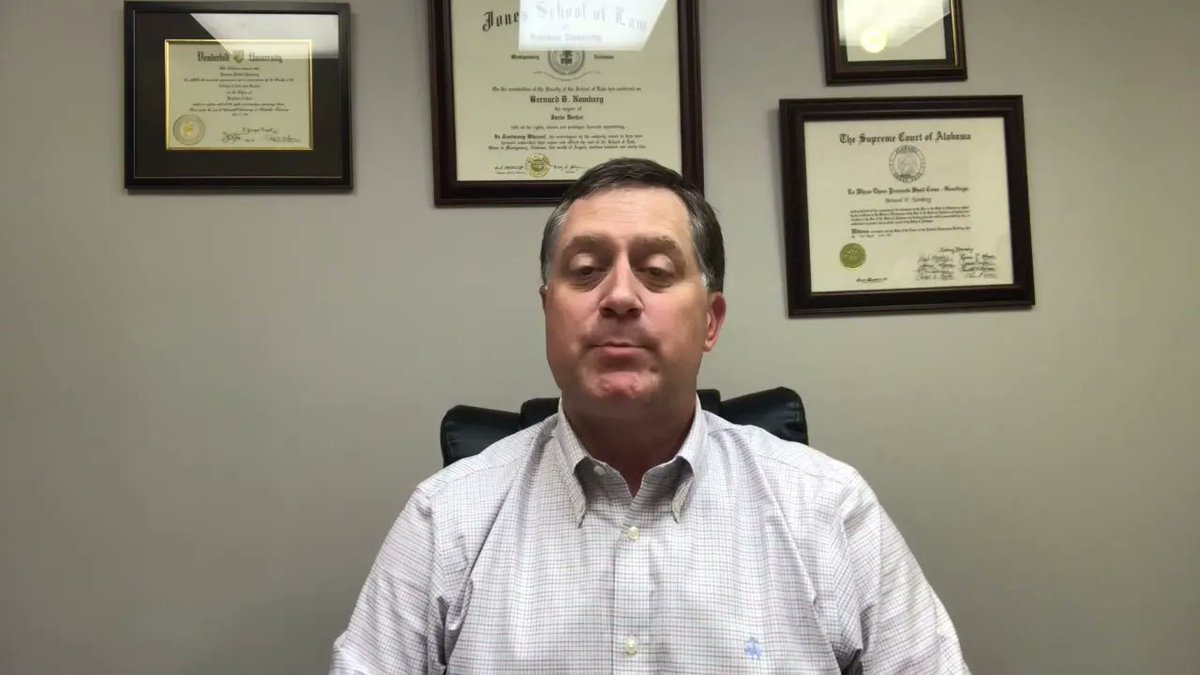 budnom's tweet image. Recordings in Alabama - summary of statutes.

#NombergLawFirm #ALworkcomp #Recording #Eavesdropping #ThirdParties #Snooping #Investigation

buff.ly/3FJYA4t