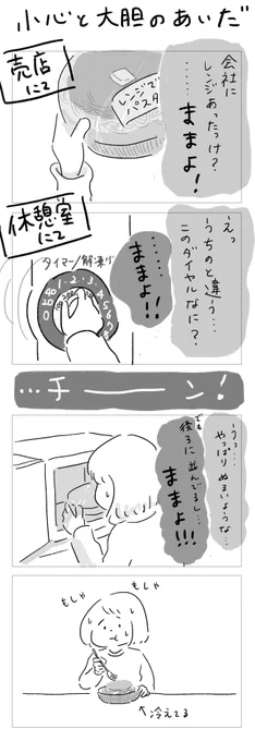 先週、会社で。私の判断、わりとこういうところあるな…と思った 