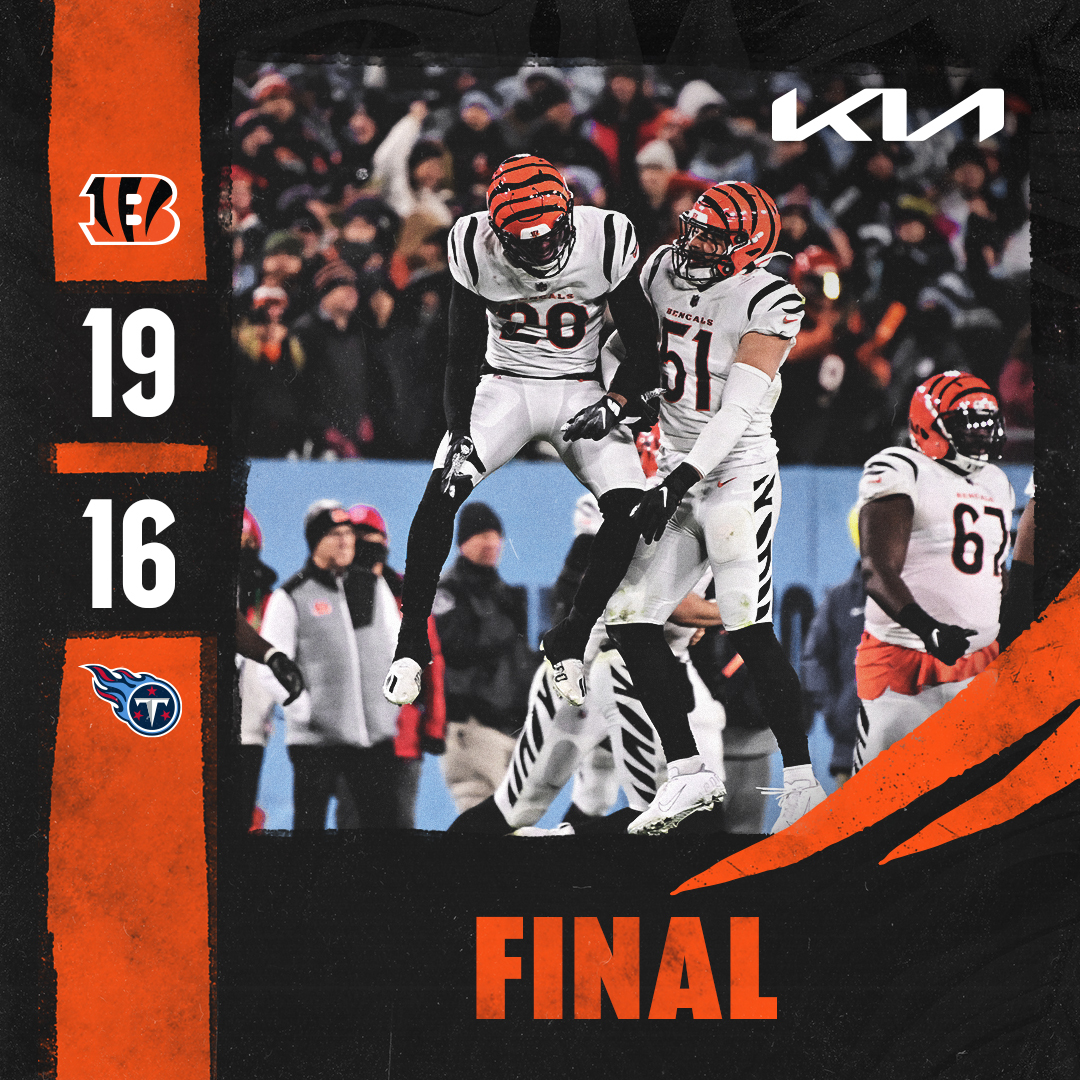 Cincinnati Bengals on X: 'WE'RE GOING TO THE AFC CHAMPIONSHIP GAME!   / X