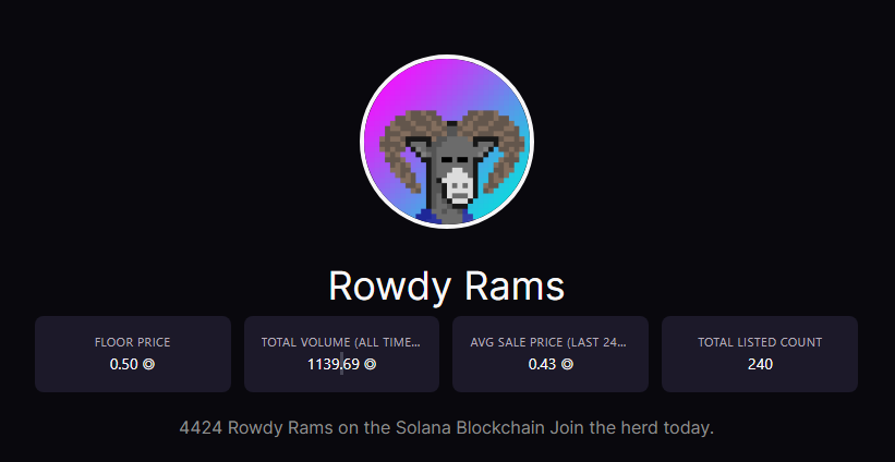 sentinelbio's tweet photo. @RowdyRamsNFT GETTIN ROWDY 🧹🐏 https://t.co/CgymXVsYT5