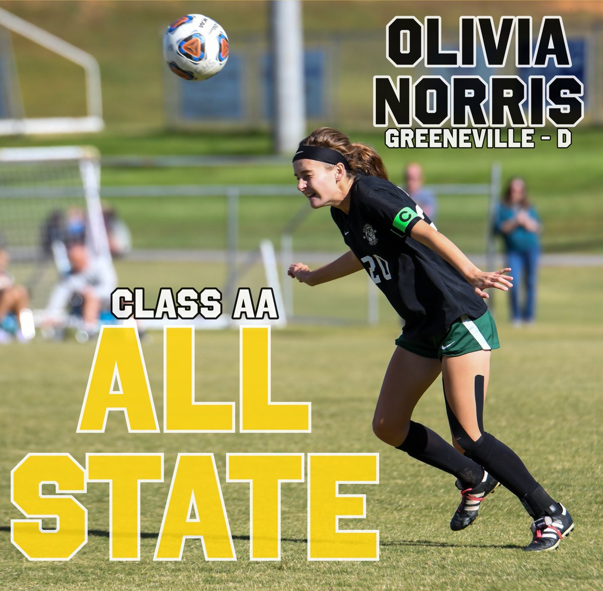 Congratulations to Greeneville's Olivia Norris on being to named to the TSWA's Class AA All-State Soccer Team.