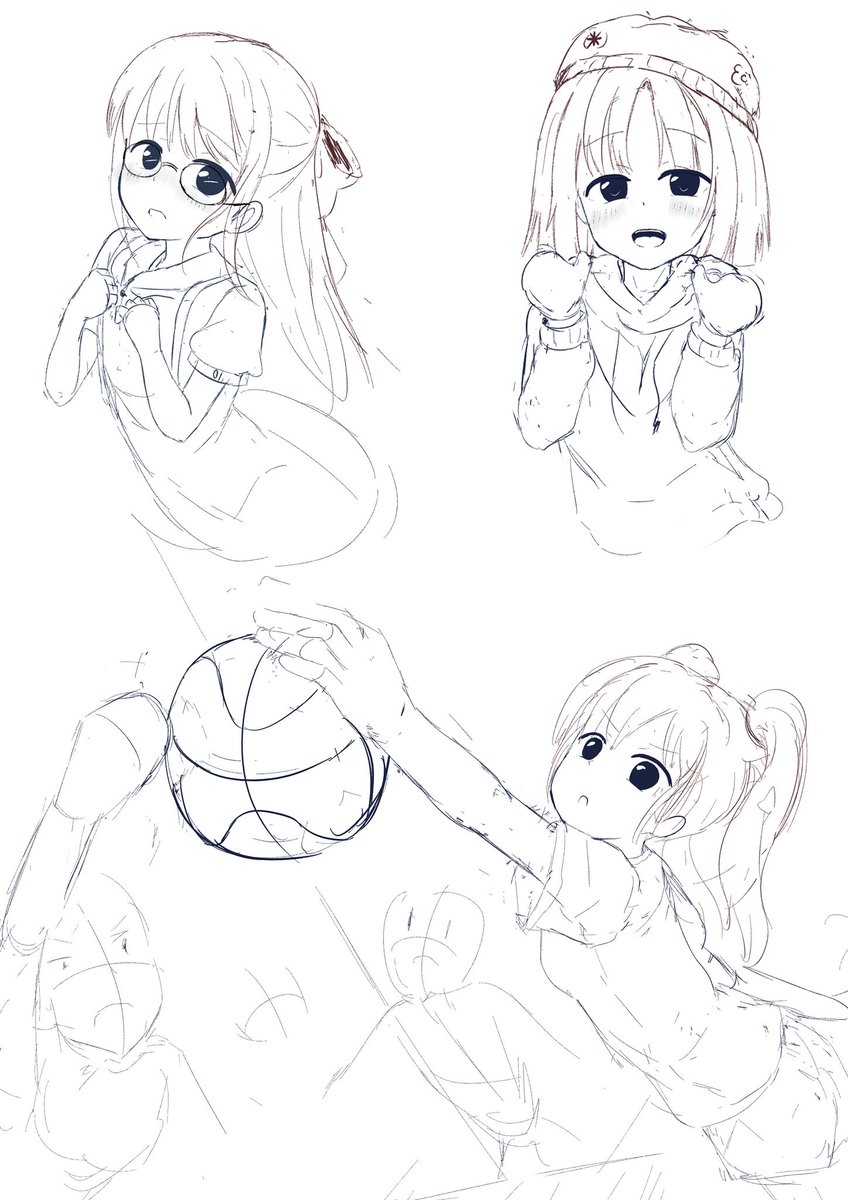 quick sketch for warming up o-)--(
#rkgk 