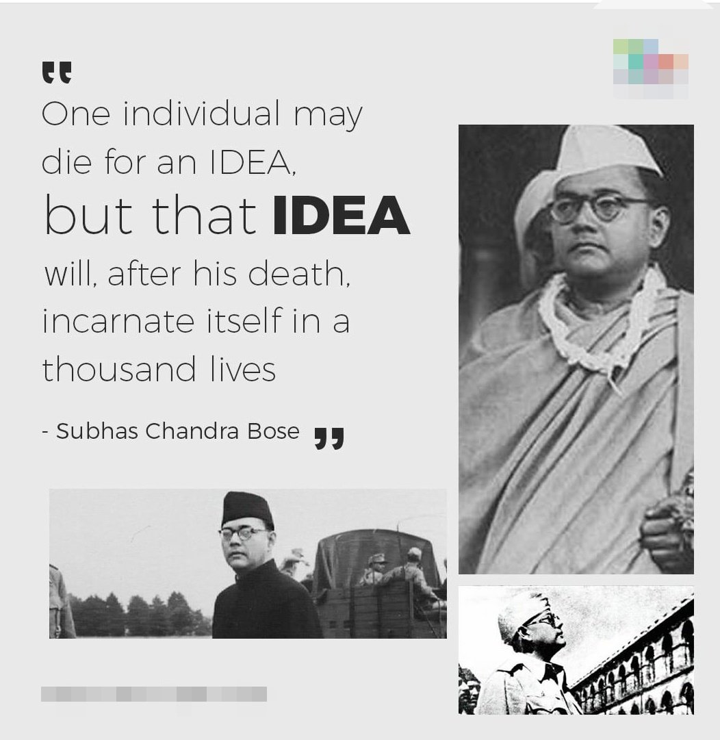 negisumit28's tweet photo. On the #125th birth anniversary of #SubhashChandraBose Ji, i  pay my humble tribute to him . 
#जय हिन्द ! 🇮🇳🤝😊 https://t.co/EADzC4n8CL