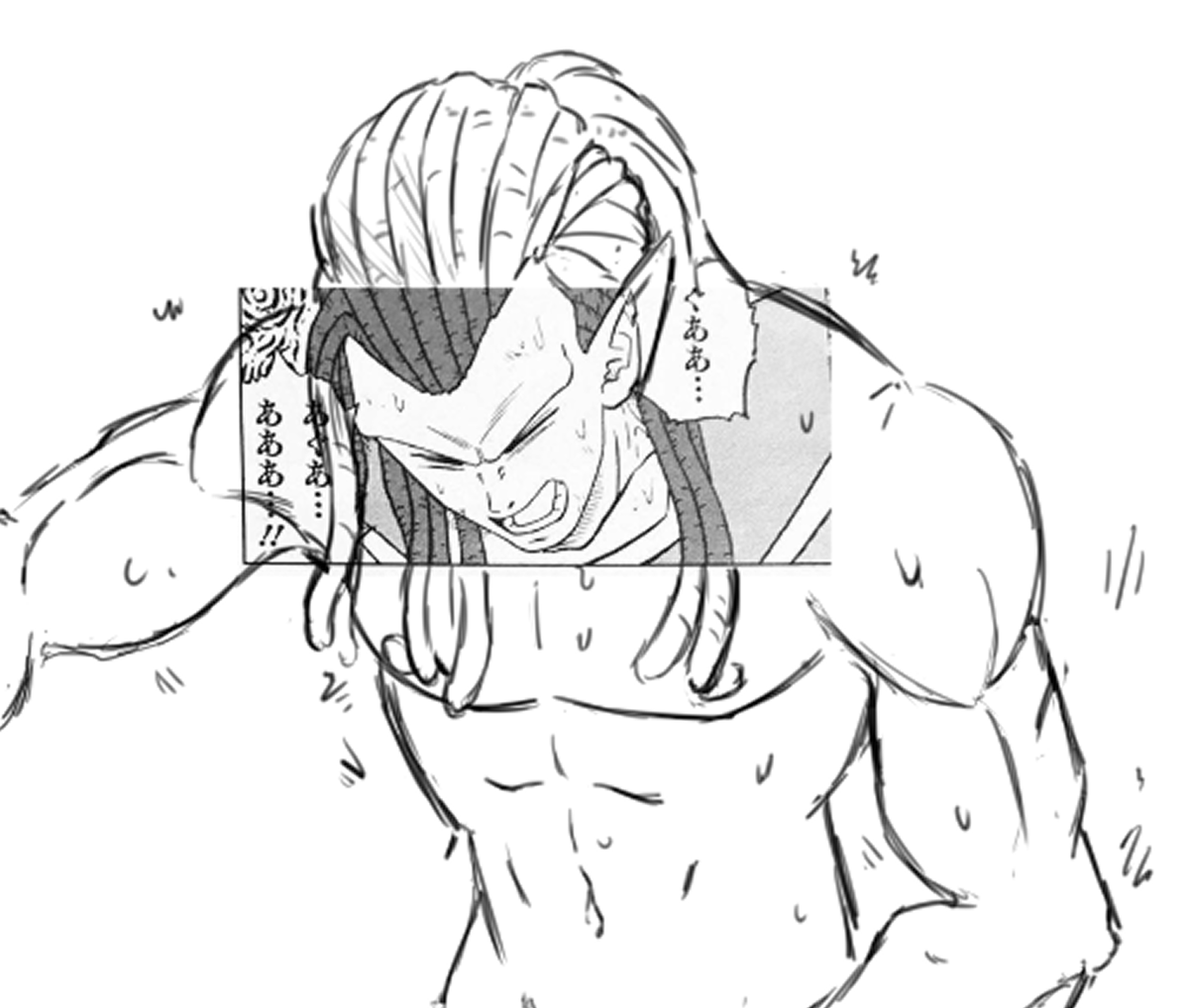 Luanexss's tweet photo. Sei lá hahaahha As vezes você imagina muitas coisas, quando ver as expressões dos personagens hahahaha🙄😂
#DragonBallSuper #DragonBall #vegeta #Macki #Gasdbs #Morodbs https://t.co/gfeASPCgzn