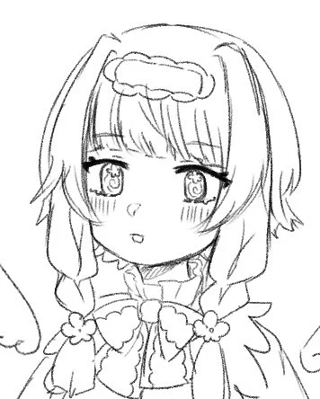 作業の合間にオリジナルキャラのデザインをちまちま考えているのでチラ見せしちゃお 