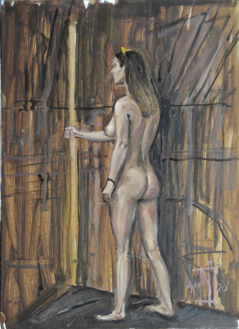 Katcraft68's tweet photo. While I'm working on a new job, look at my nude oil sketches that I made in our favorite artist studio. There will be a new job soon 🔜👨‍🎨❤️‍🔥
#ArtistOnTwitter https://t.co/qSJ0D6zzQP