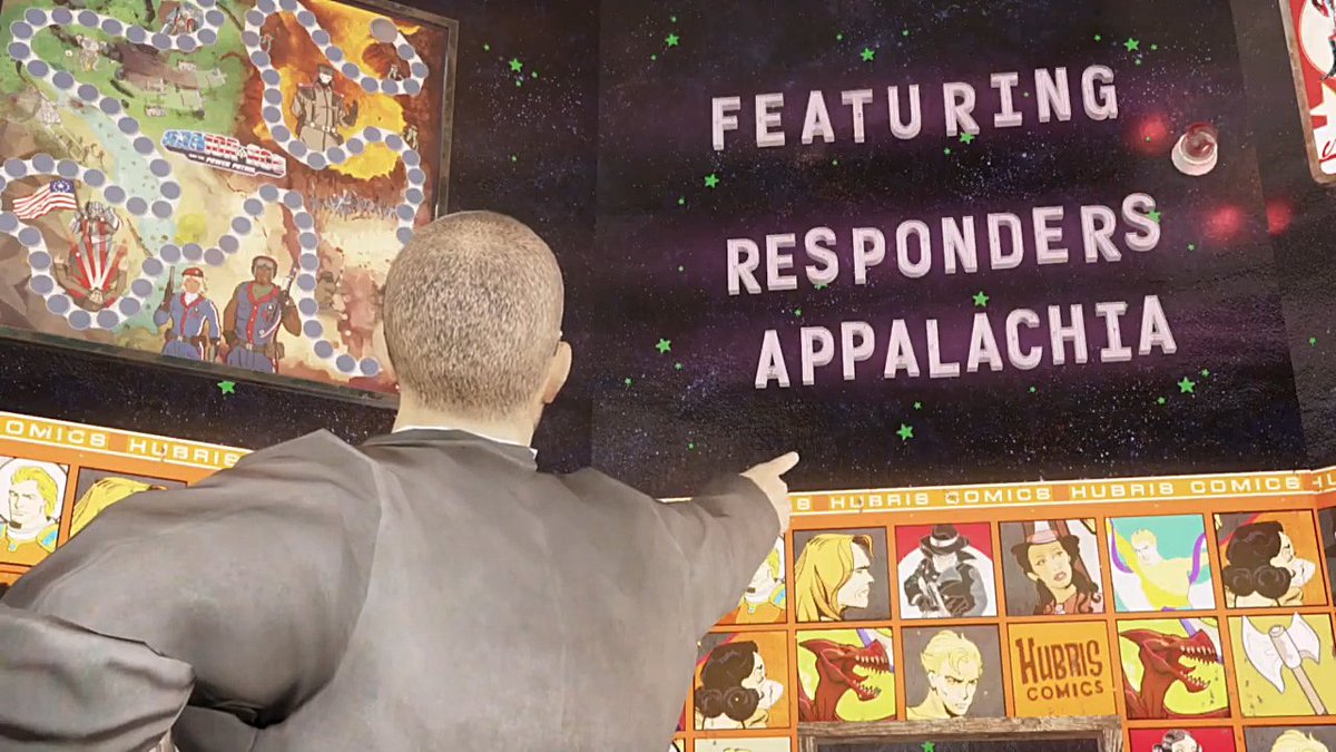 FFive0's tweet photo. 30 MINUTES! RESPONDERS APPALACHIA Ep 2 "A MEATING IN THE MIRE" tune in 9pm ET 1-22-22 https://t.co/YgAfzf7eri
@fallout #Fallout76 #Fallout76Roleplay #Fallout76Machinima https://t.co/MdE5JMhRM8