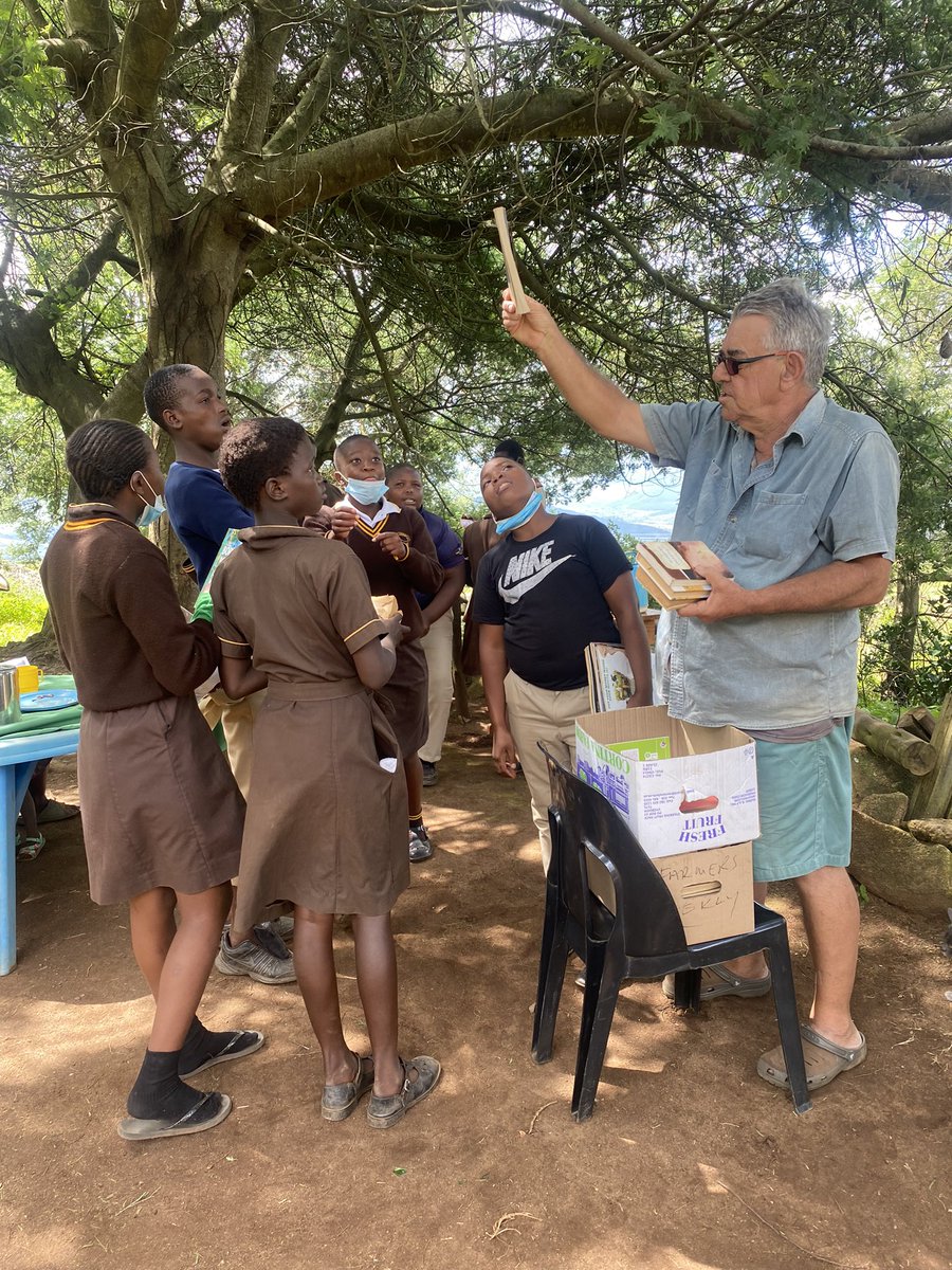 Our Grade 6 learning how make organic compost &amp; grow vegetables from seed #agriculture #sustainability