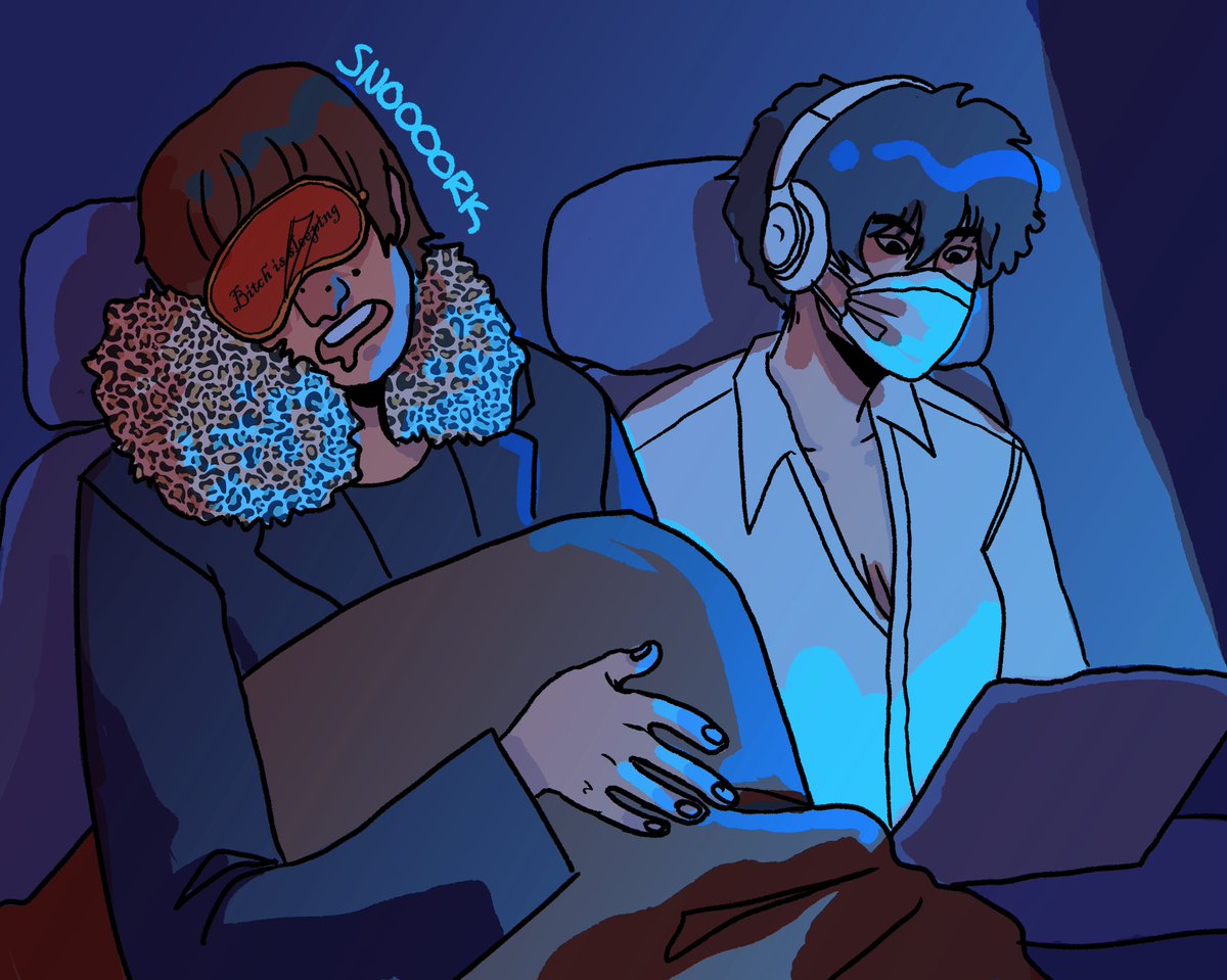 secondhand80s's tweet photo. another silly little death note drama redraw i did solely based on a picture i saw of that sleeping mask. Bitch is sleeping!!! https://t.co/8744xndqcr