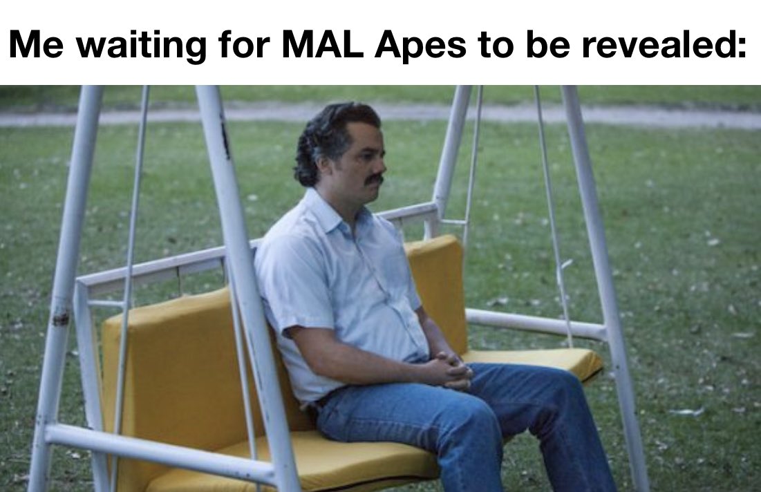 MoonApeLab's tweet photo. Can you relate?😂 https://t.co/BSWqTNiykp