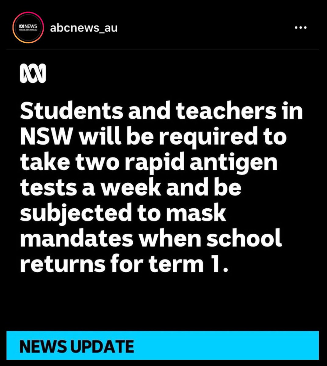 SDHamiltonVIC's tweet photo. #Breaking Students and teachers in NSW will commence playing new recess game called “Find A RAT” when school returns for term 1. #FreeRATS #covidnsw #COVID19 #FindARAT https://t.co/6vxQemjbYd