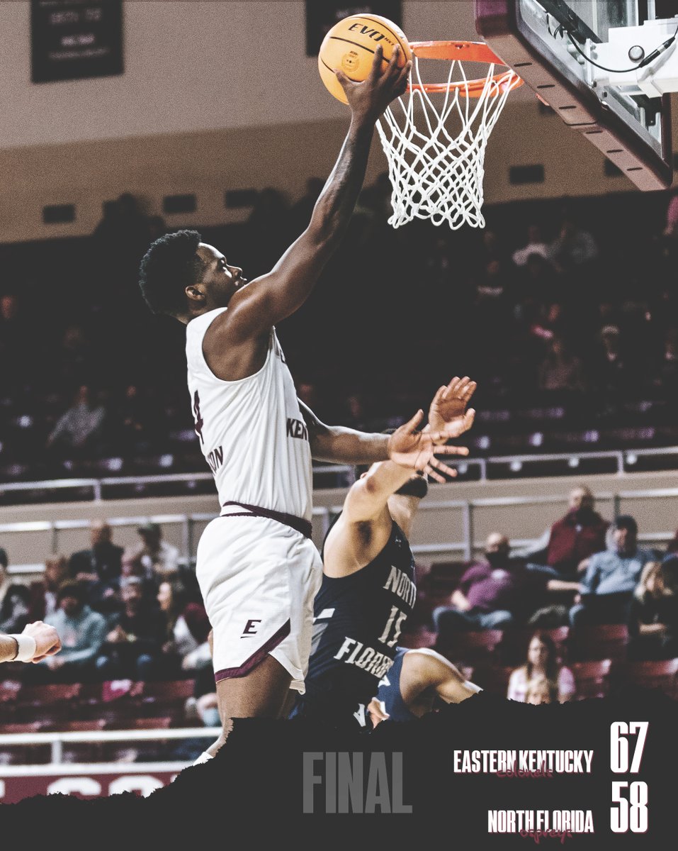 COLONELS WIN IT!!
<a href="/devontaeblanton/">Devontae Blanton</a> with a game-best 21 points

#MostExciting40MinutesInSports