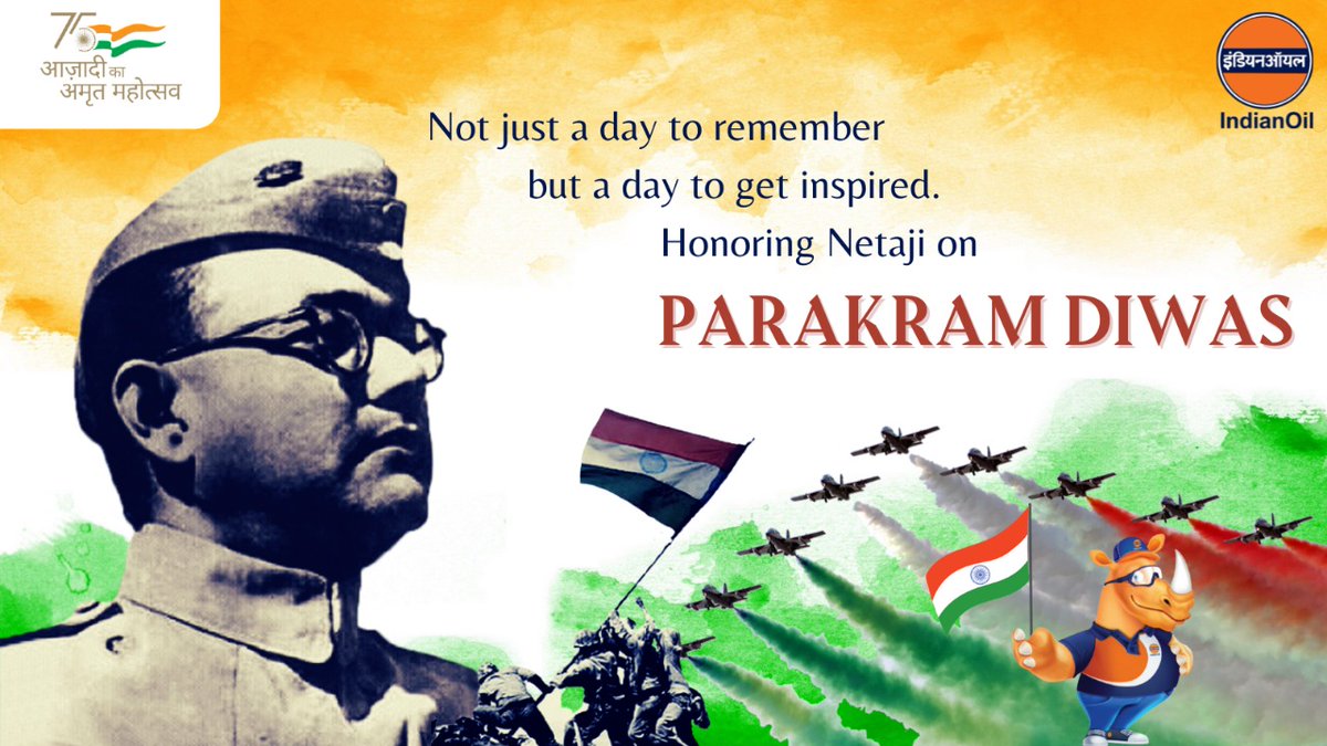 Let us make the occasion of Parakram Divas a memorable one for everyone so that our coming generations remember the valour and sacrifices of Netaji &amp; other freedom fighters for years to come. 

<a href="/AmritMahotsav/">Amrit Mahotsav</a> #ParakramDiwas #ParakramDivas #Netaji #Netaji125 #NetajiJayanti