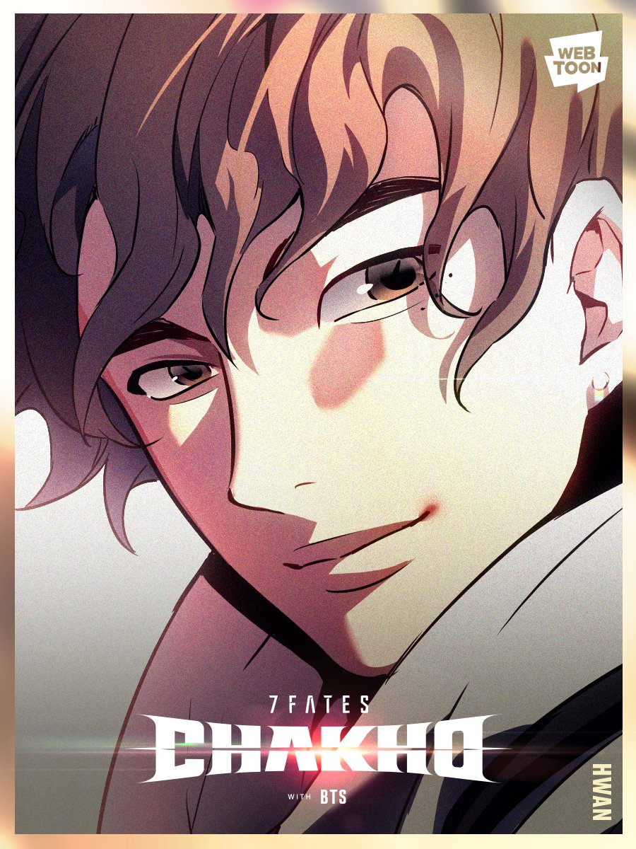 Welche Fähigkeiten wohl jeder von ihnen besitzt? 
Finde es jetzt heraus!

👇Klicke hier, um ‚7FATES: CHAKHO‘ zu lesen:
go.webtoons.com/Chakho220114v2

#BTS, #SUPERCASTING_BTS, #webtoonoffiziell, #7FATES_CHAKHO, #CHAKHO, #WEBTOONxBTS