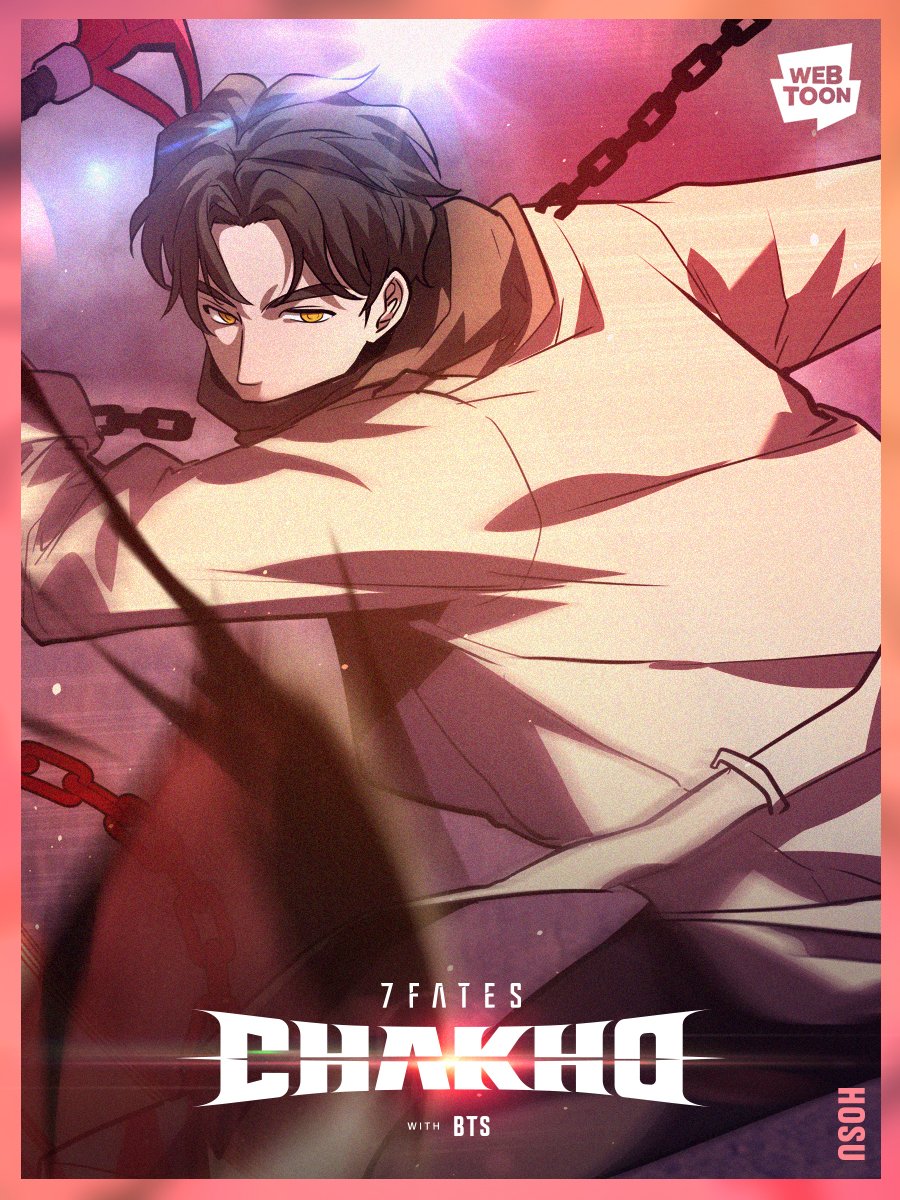 Welche Fähigkeiten wohl jeder von ihnen besitzt? 
Finde es jetzt heraus!

👇Klicke hier, um ‚7FATES: CHAKHO‘ zu lesen:
go.webtoons.com/Chakho220114v2

#BTS, #SUPERCASTING_BTS, #webtoonoffiziell, #7FATES_CHAKHO, #CHAKHO, #WEBTOONxBTS