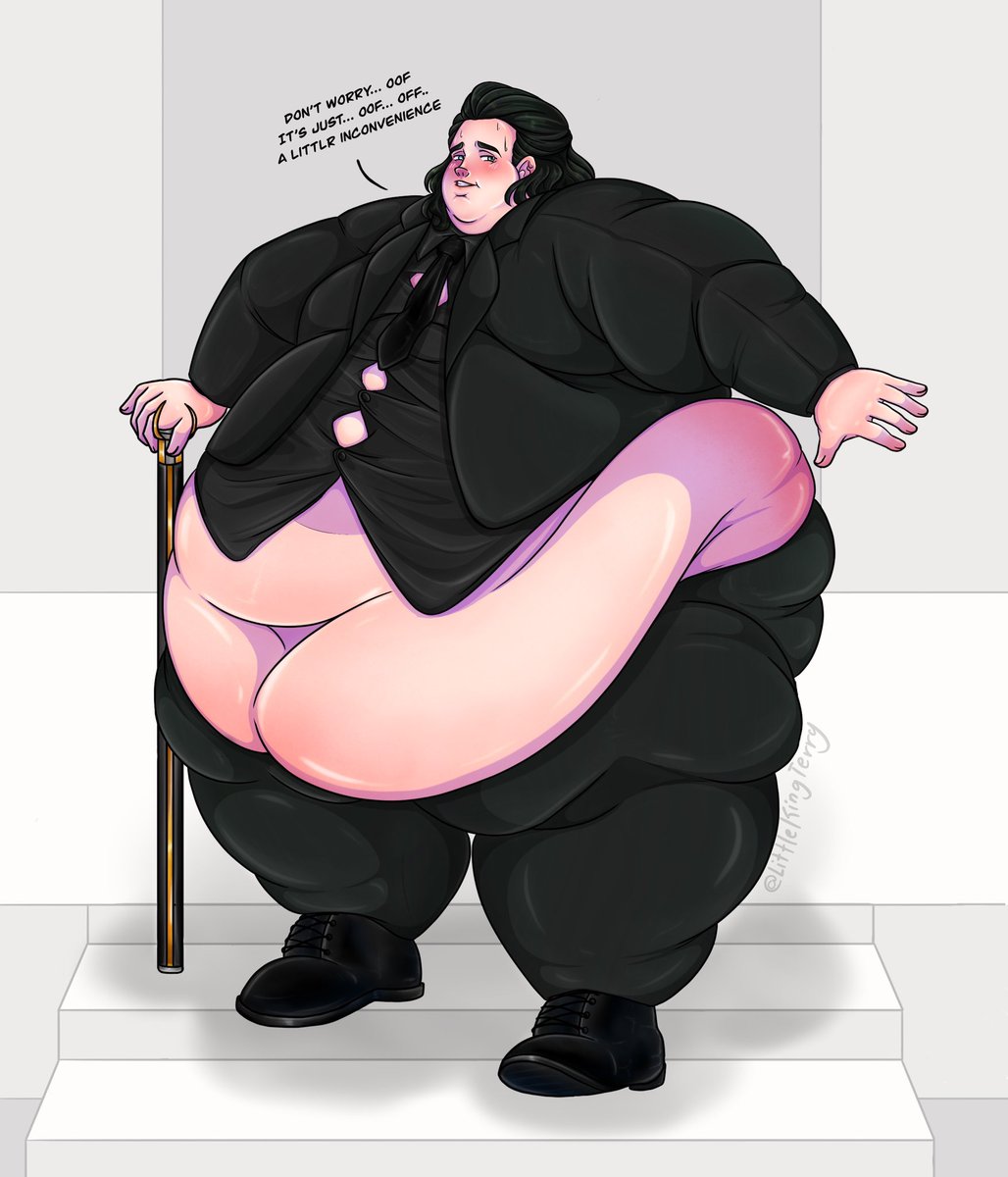 LittleKingTerry's tweet photo. No matter how much you hide it dear, we can all hear your panting and see you duck walk.  Commission for mrsmichelleyagami (Tumblr) If you also want a commission you can send DM #chubbyloki #fatloki #commissionsopen #Commission #ArtCommission #chubby #chubbyart #fatart #feederism https://t.co/AcMAfa4u1A