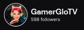 GamerGloTV's tweet photo. I am SO CLOSE to 600 followers on Twitch! 
Think we can get there with tomorrow morning's cozy coffee stream friends?? https://t.co/50MfqXLdP1