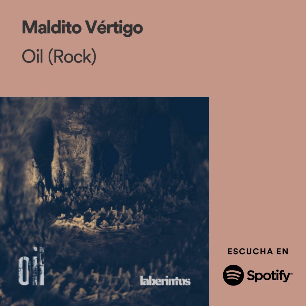 oilrockoficial's tweet image. Oil (Rock) - Maldito Vértigo
Escucha en: open.spotify.com/track/1vZUwiuP…
#OilRock #Spotify #promocards #oilrockoficial