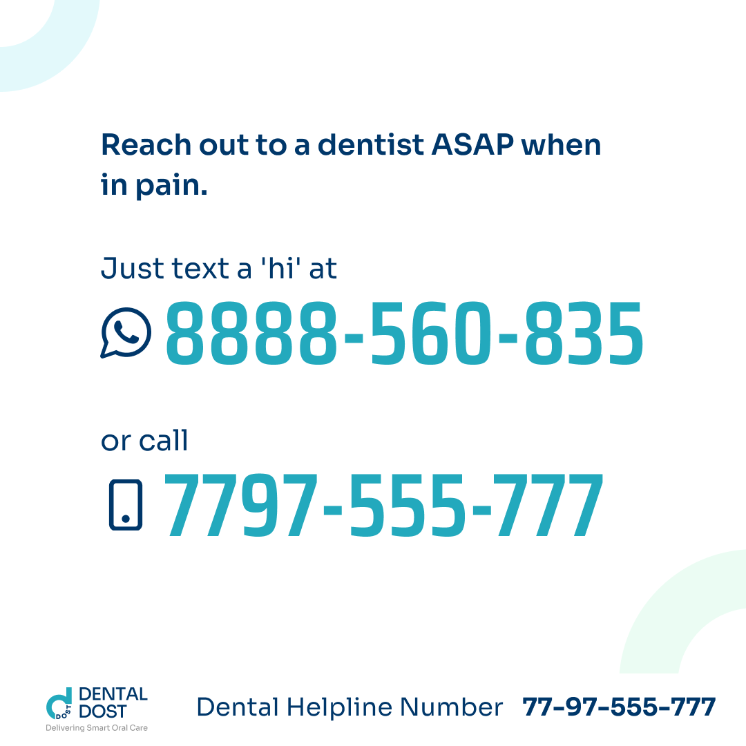 scano_ai's tweet image. Dentaldost is here to help you out in pain.
#justtext or #justcall  #DD is here for you.

#teledentistry #dentistinIndia #dentists #dentistry