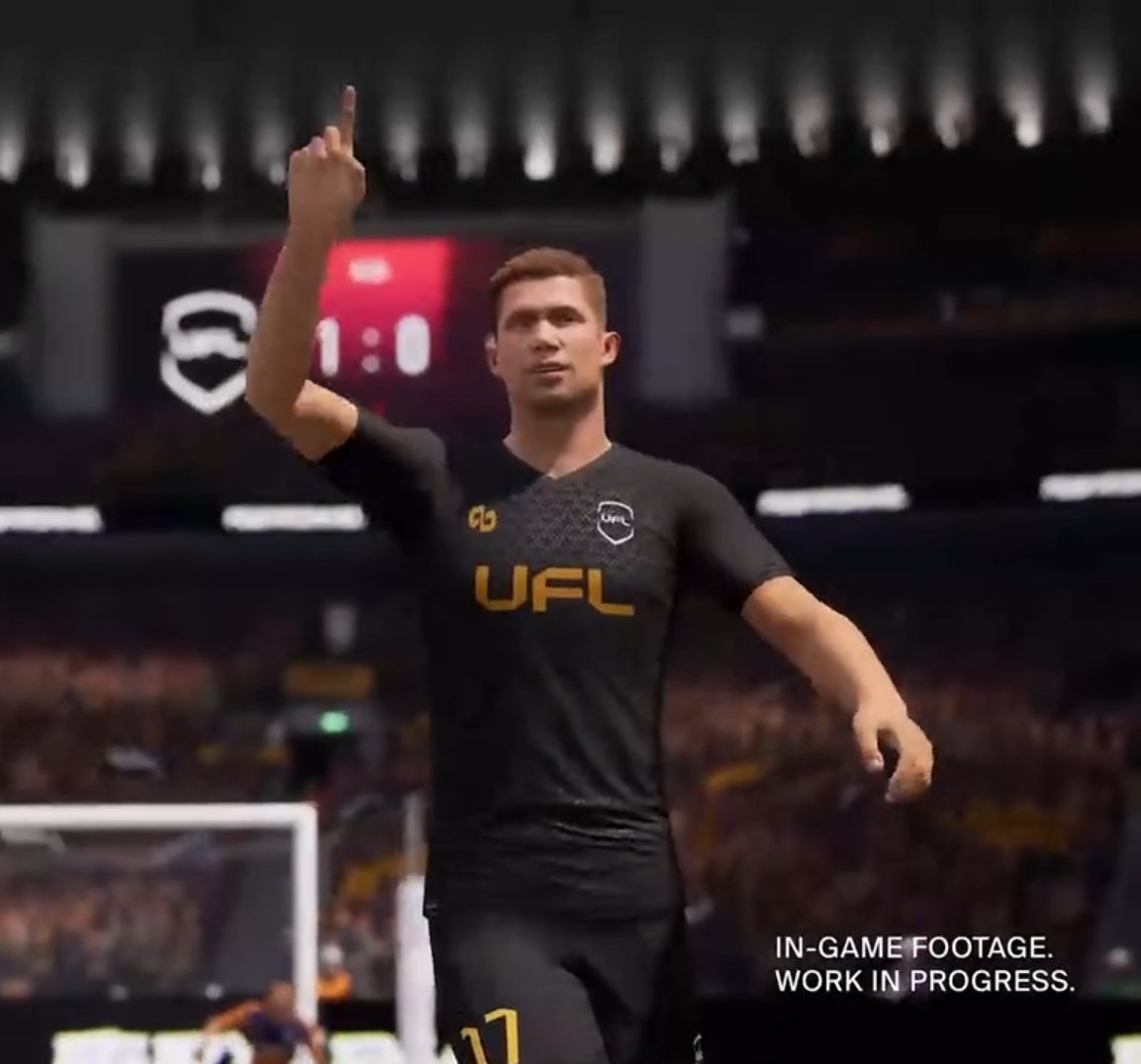 Fico muito esperançoso em ter visto esse vídeo e posso fazer uma análise rapida:
- A animação de movimentos do defensor quanto do atacante são bem diferentes dos games atuais;
- Os gráficos estão satisfatórios, uniformes, a torcida desfocada dão uma profundidade top!
Oremos!!