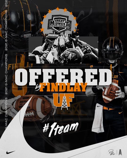 Daryl1Harper_'s tweet photo. After a Great visit at University Of Findlay I’m blessed and honored To Receive an offer #1Team 🟠⚫️ https://t.co/D0EuAATZLg