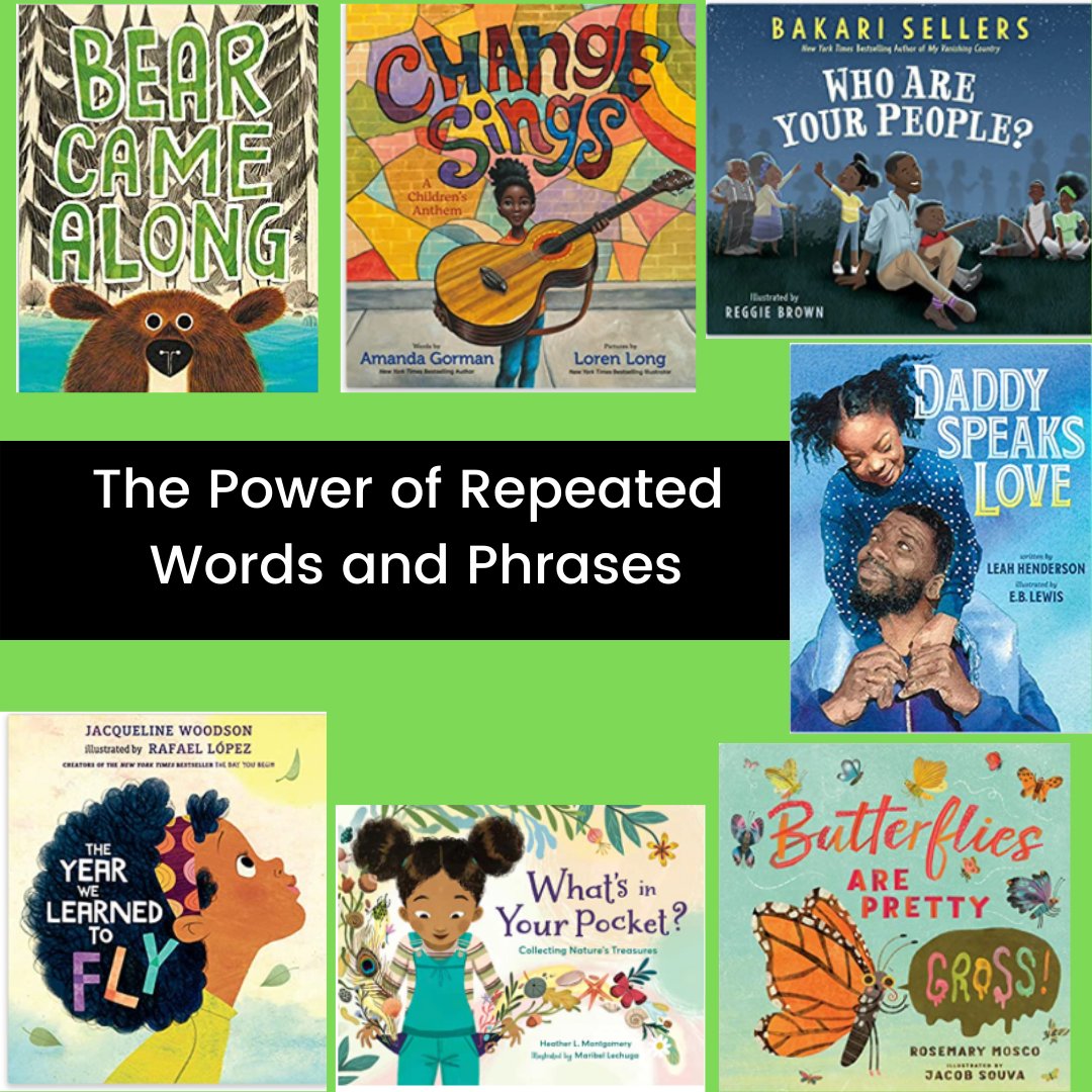 This week’s Weekly Text Set—The Power of Repeated Words and Phrases. Follow TextSets on Instagram for new Text Sets each week:-)