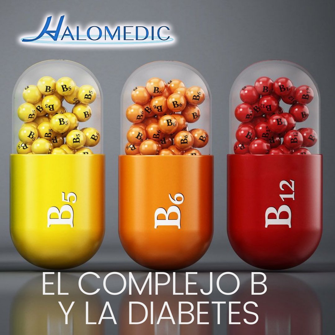 HaloMedicMX's tweet photo. En pacientes con Diabetes tipo 2, el tratamiento con metformina se asocia a concentraciones plasmáticas de vitamina B12 más bajas.  Por eso la importancia de la ingesta del complejo B.Pregunta a tu médico. #diabetes #salud  #dialatam2022 #diabeticrunner  #diabetic  #piediabetico https://t.co/XNtjol9PSG