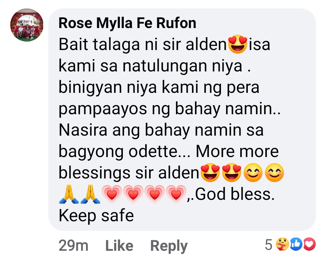 cutenessavie's tweet photo. Kaya sobrang blessed ni Alden. Tunay ang kabaitan.

#ALDENRichards #ALDENForwARd https://t.co/pYMnlQKDFl