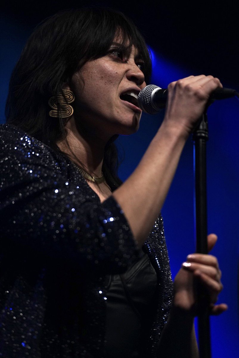 fantailmedia's tweet photo. .@kissthetiger1 right now @TheCurrent #BirthdayParty, including a special guest vocalist from #TheCurrent staff. π· #instantposts for @FirstAvenue . https://t.co/OXm1w7E1Cs