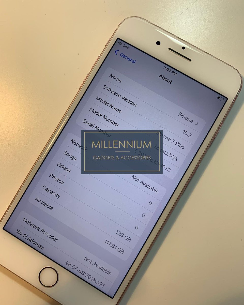 milleniumgadget's tweet photo. iPhone 7 Plus 128gb Rosegold
Condition 9.9/10
All function perfect
Fingerprint ✅
RM 890
Shah Alam area
Ws/call https://t.co/eIdsY2wal3 fast deal
#millenniumgadgets #ip7plus https://t.co/ArEOn1B26n