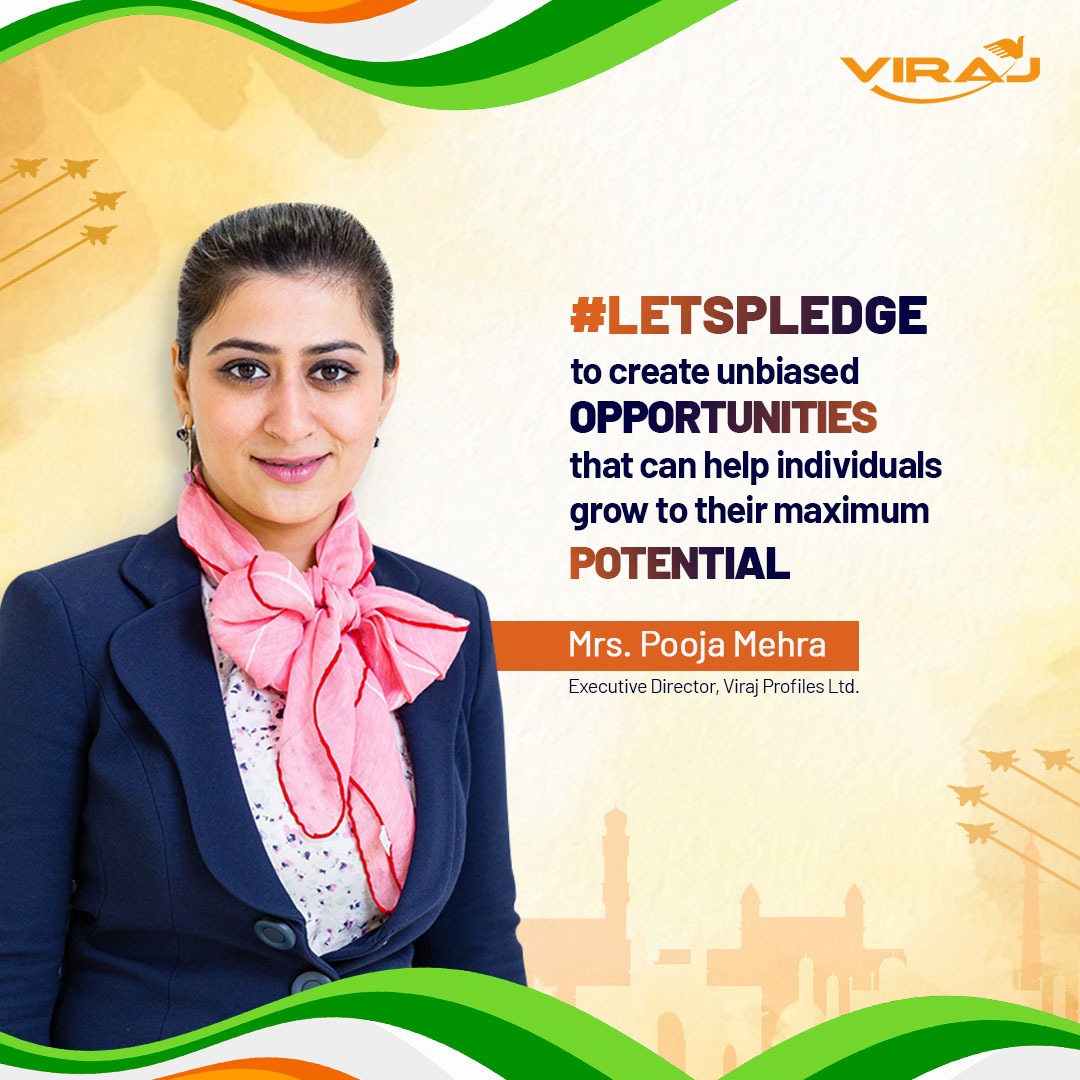 virajprofiles's tweet image. At Viraj, we consistently work towards creating an #equalopportunity environment for our employees to drive satisfaction, productivity and company growth.

#LetsPledge for a better tomorrow, today!

#VirajStainlessSteel #StainlessSteel #VirajProfiles #RepublicDay2022 #RepublicDay