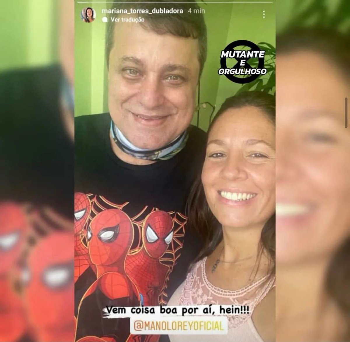 SpideyUpdate's tweet photo. #TobeyMaguire may have been confirmed for #DoctorStrangeInTheMultiverseOfMadness:

Mariana Torres, who is Wanda’s voice in Portugese recently uploaded an IG story with Manolo Rey, who is Tobey Maguire’s #SpiderMan voice in Portugese with the caption “Good things are coming”. https://t.co/XZwBUdKGFM