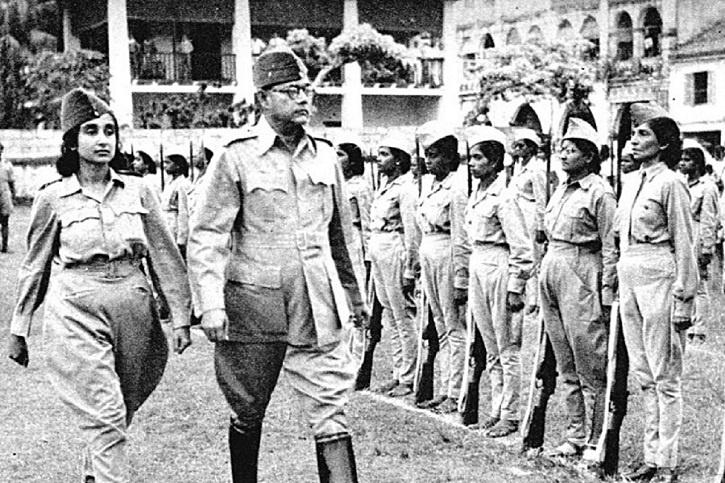 The Rani of Jhansi regiment of the INA was an all women's fighting force. And Netaji's closest associates in the INA included Gurbaksh Dhillon, Shahnawaz Khan &amp; Prem Sehgal. On his 125th anniversary, good to remember that Netaji had no patience for any kind of bigotry or sexism